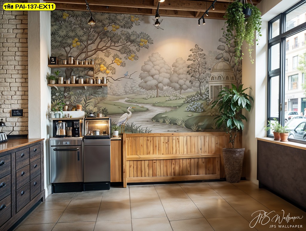 ใครว่าแต่งร้านต้องแพง? แค่เลือก วอลเปเปอร์ตกแต่งร้านอาหาร ก็เปลี่ยนบรรยากาศได้เลย
