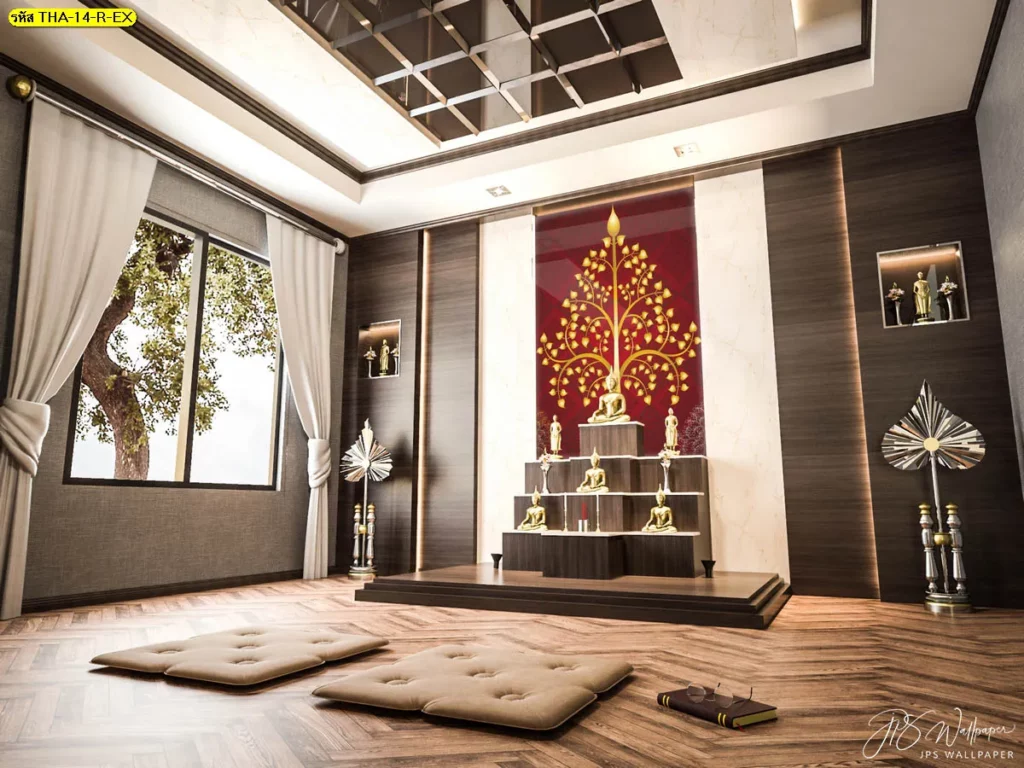 สีห้องพระ