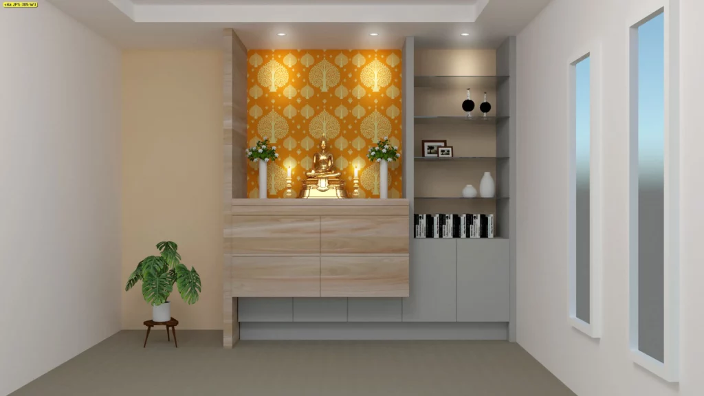ห้องพระคือศูนย์กลางจิตใจของบ้าน