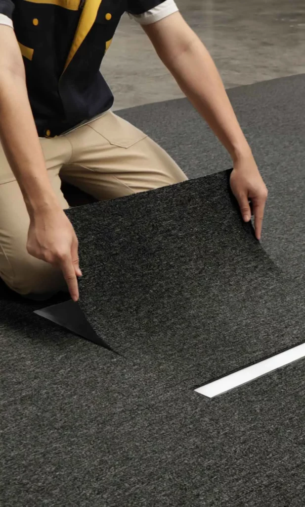 พรมแผ่น 50x50 ราคา CKK แผ่นสำเร็จรูป ติดตั้งง่าย ขายส่ง