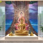 วอลเปเปอร์ลายพระพุทธเจ้าผจญมาร สร้างบรรยากาศศักดิ์สิทธิ์ให้ห้องพระของคุณ