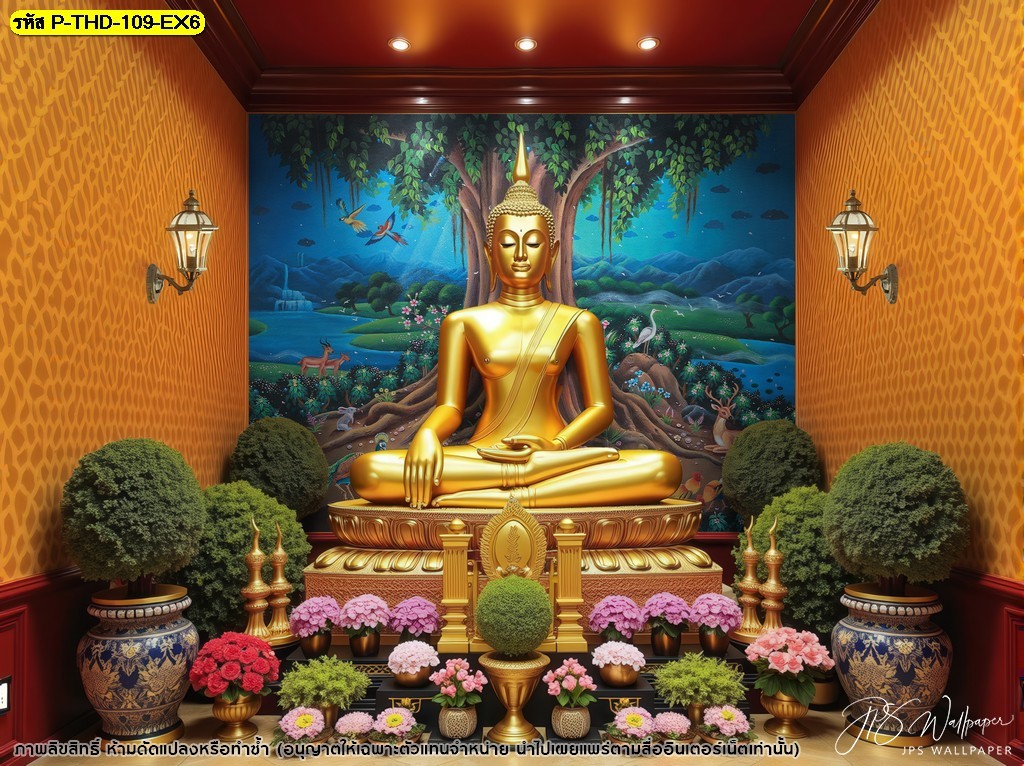 ภาพพิมพ์แต่งผนังห้องพระ สร้างบรรยากาศแห่งพุทธธรรมในทุกพื้นที่