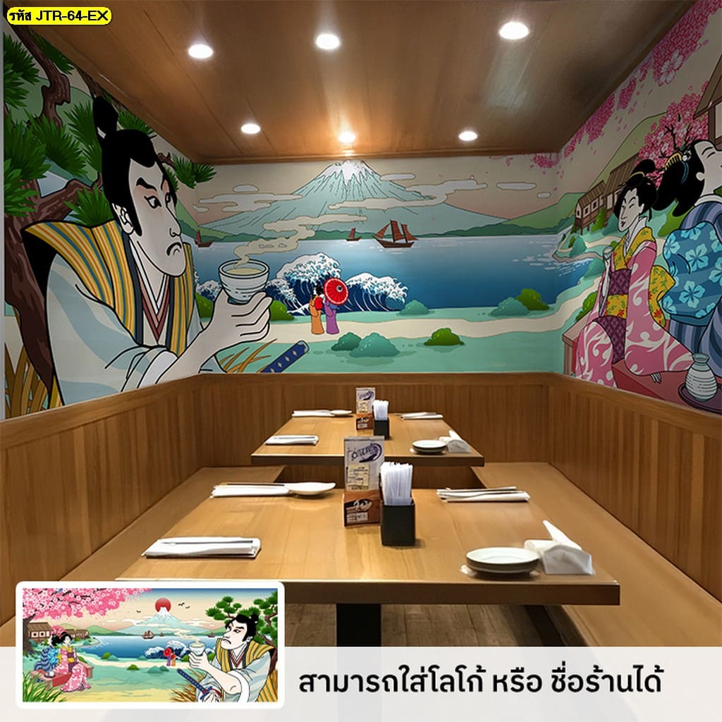 วอลเปเปอร์ตกแต่ง ผนัง พิมพ์ลายตามสั่ง ได้ทุกขนาด