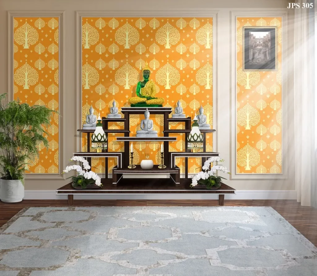 วอลเปเปอร์ห้องพระเสริมฮวงจุ้ย