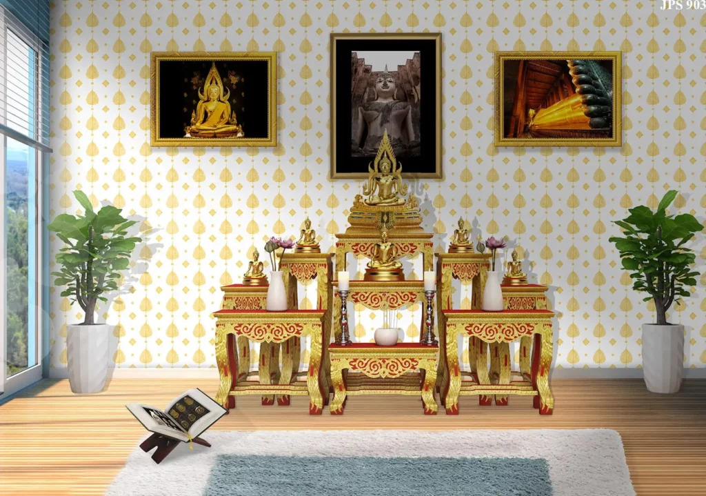 การเลือกสีห้องพระตามหลักฮวงจุ้ย