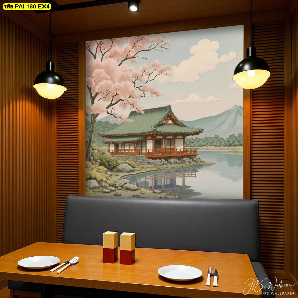 เคล็ดลับตกแต่งร้านอาหารให้น่านั่ง ด้วยวอลเปเปอร์พิมพ์ลายเฉพาะตัว