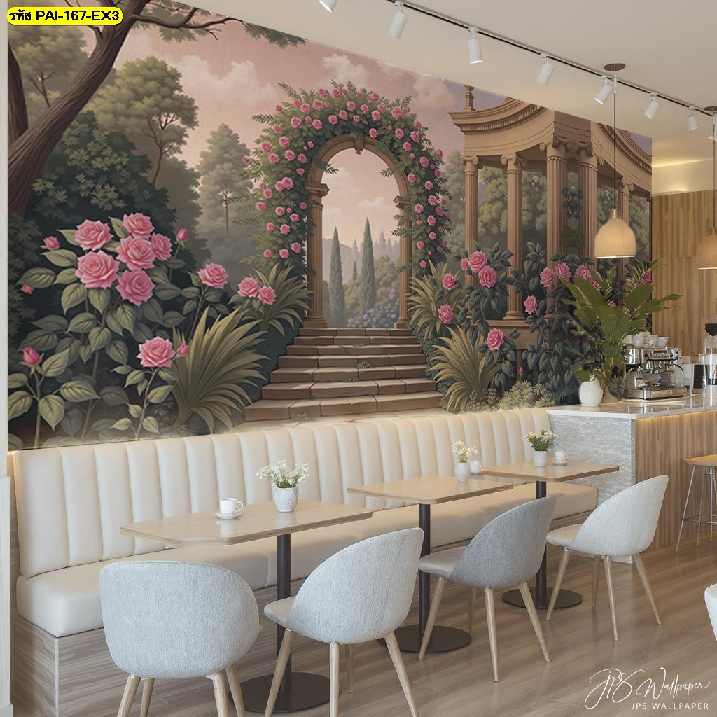เติมกลิ่นอายวินเทจด้วย ภาพพิมพ์แนววินเทจสไตล์ยุโรป ให้ร้านอบอุ่นและโรแมนติก