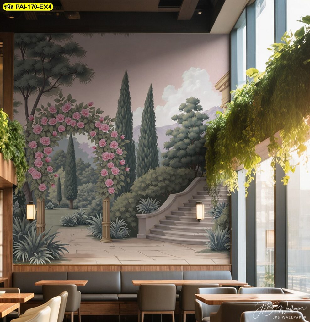 จำหน่ายและรับผลิต ภาพพิมพ์แนววินเทจสไตล์ยุโรป สำหรับผนังร้านอาหาร