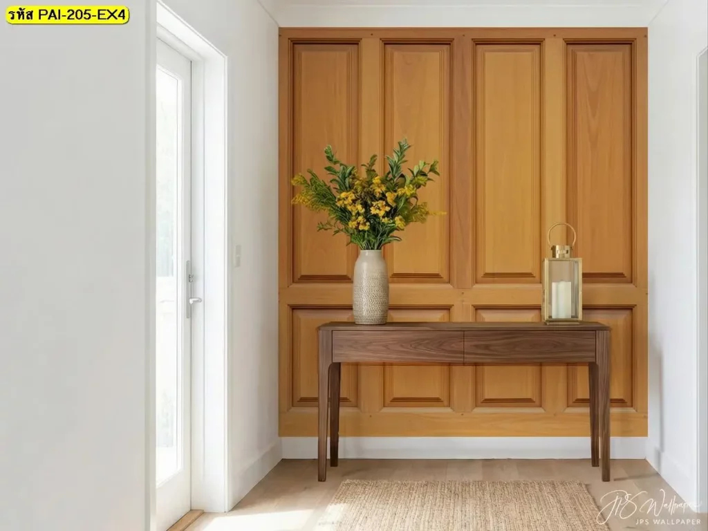 วอลเปเปอร์ติดผนังลายไม้ธรรมชาติ รับพิมพ์และบริการติดตั้ง เพื่อสร้างบรรยากาศผ่อนคลาย