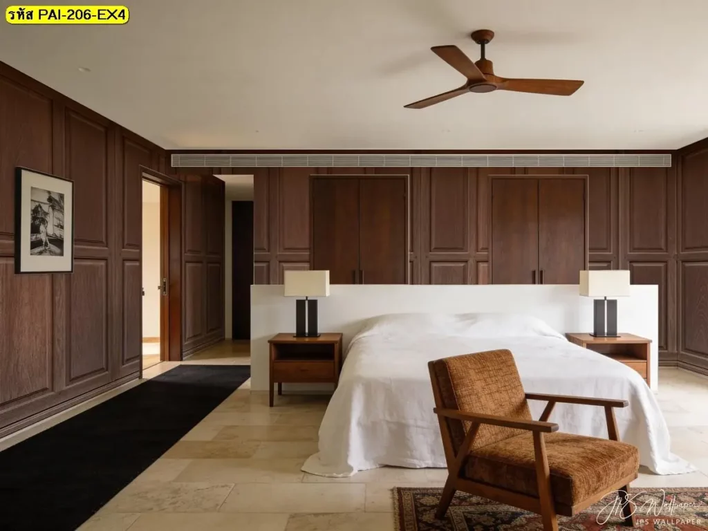 วอลเปเปอร์ติดผนังลายไม้ธรรมชาติ รับพิมพ์และบริการติดตั้ง ให้ผนังดูเรียบร้อย