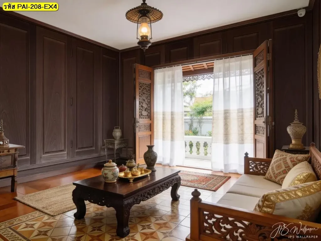 วอลเปเปอร์ลายไม้กรุผนังรับพิมพ์และบริการติดตั้ง เป็นไอเดียแต่งผนังที่ใช้งานได้จริง ภาพติดผนังลายไม้กรุผนังช่วยลดความแข็งของแสง รับพิมพ์และติดตั้งอย่างมืออาชีพ