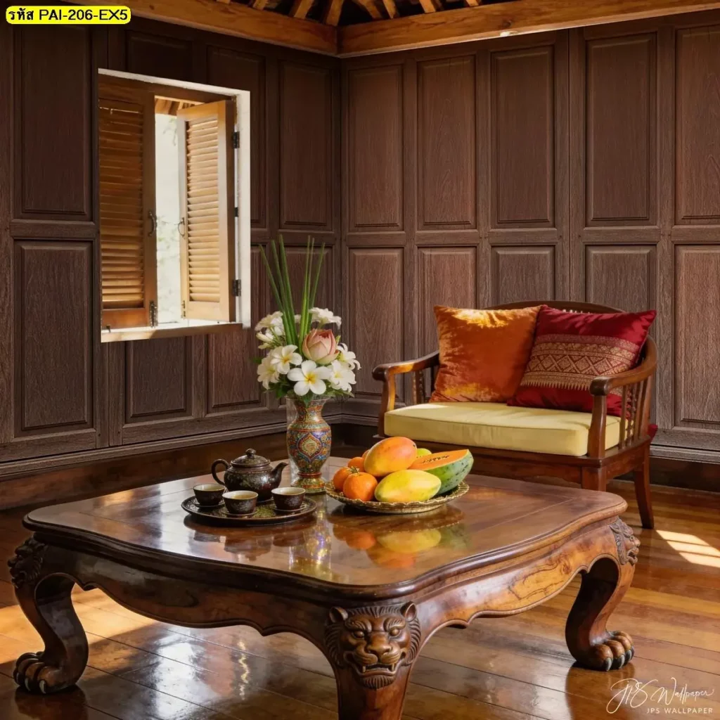 วอลเปเปอร์ติดผนังลายไม้ธรรมชาติ รับพิมพ์และบริการติดตั้ง เหมาะกับหลายบริบท