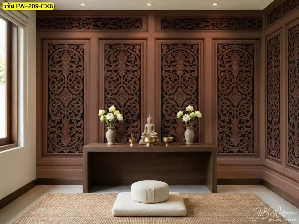 วอลเปเปอร์ติดผนังลายไม้ธรรมชาติ รับพิมพ์และบริการติดตั้ง เพื่อสร้างบรรยากาศผ่อนคลาย